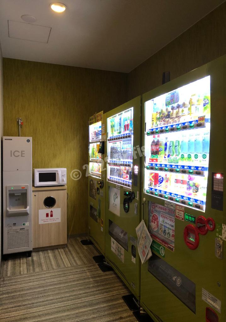 vending machine in JR Inn Sapporo South