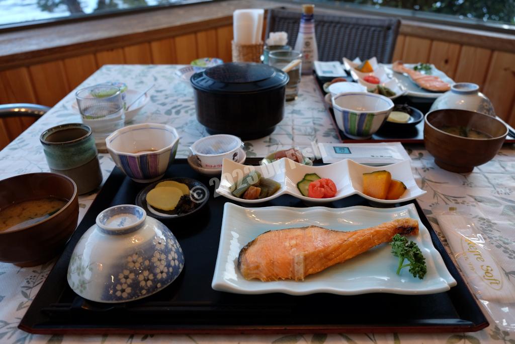 breakfast in Pension Ohno