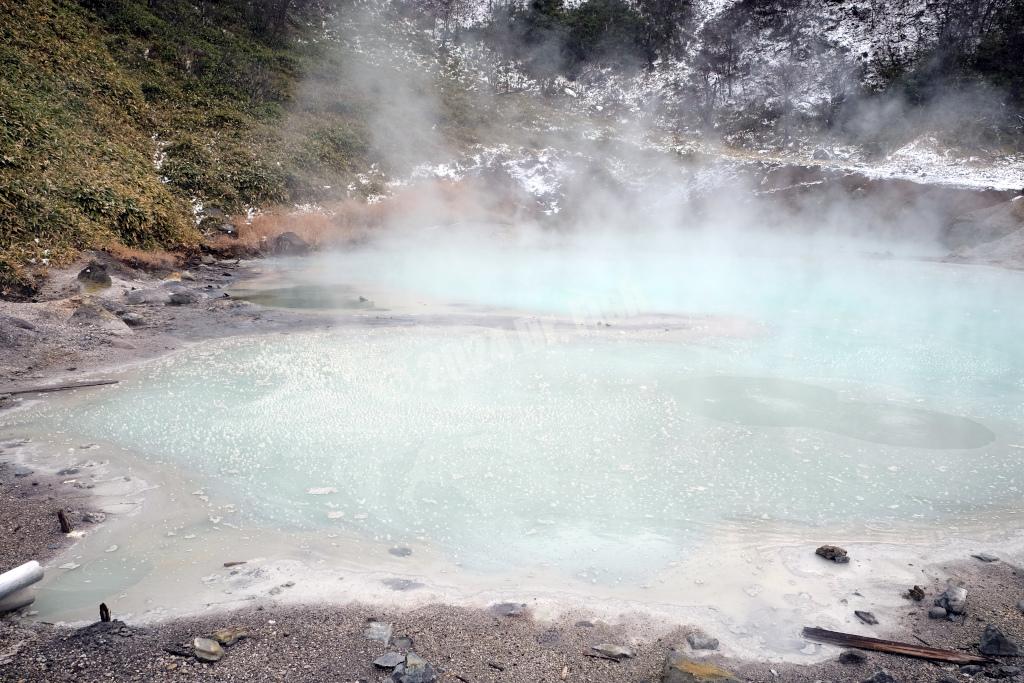 okunoyu at the Noboribetsu onsen site