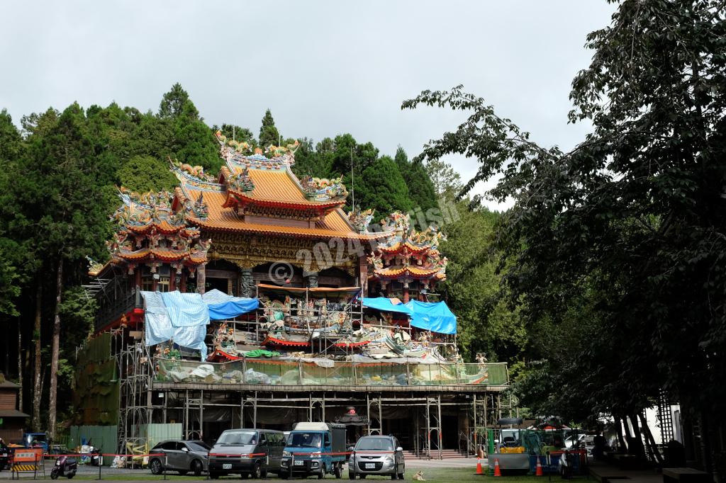 Shouzhen temple in the Alishan National Forest Recreation Area