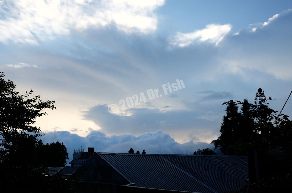 clouds after rain in the Alishan National Forest Recreation Area