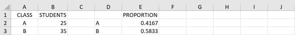 results of rounding non-divisible numbers using Excel